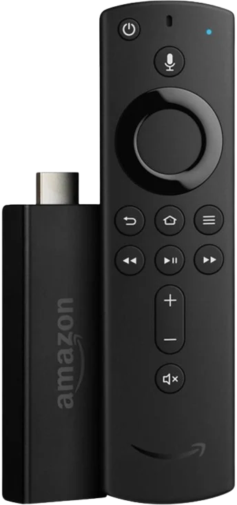 Amazon Fire TV Stick and remote