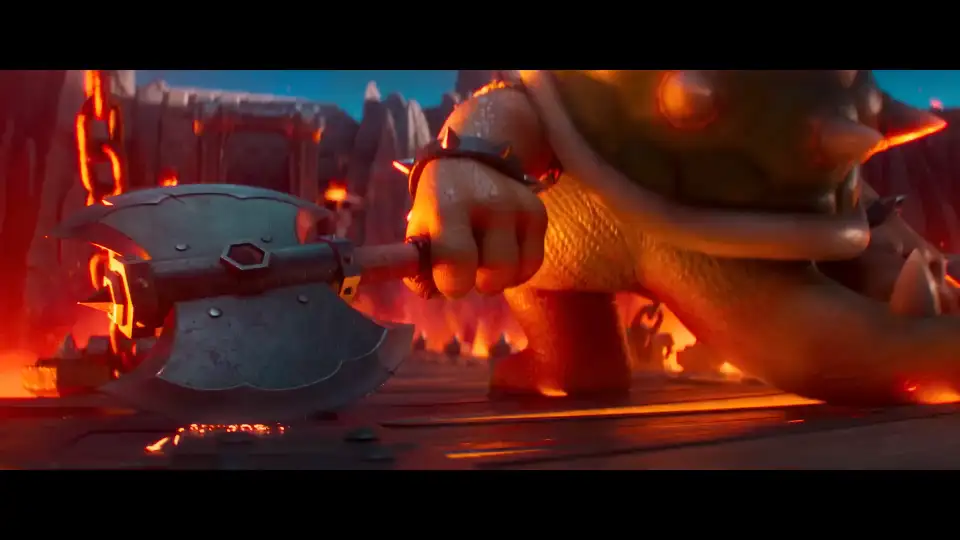 An animated family movie scene